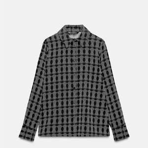 Zara Long Sleeve Button Down Shirt